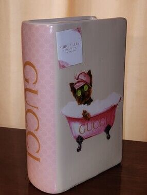 🔥Glam  Limited Edition Ceramic Makeup/ Hair Brush Holder Vase or Flower Vase